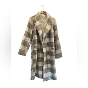 Promesa long wool coat